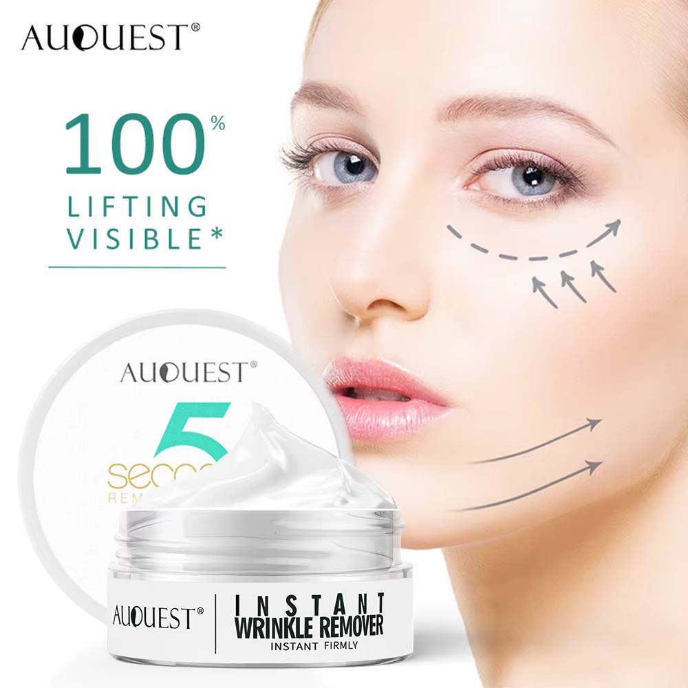 AUQUEST 5 secondes crème Anti-rides instantanée pour le visage Peptide Anti-âge Lifting raffermissant nourrir