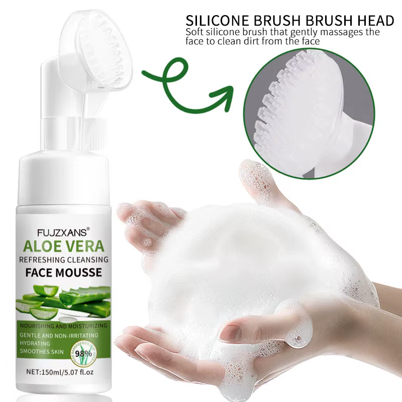 Nettoyant à l'aloe Vera pour le visage