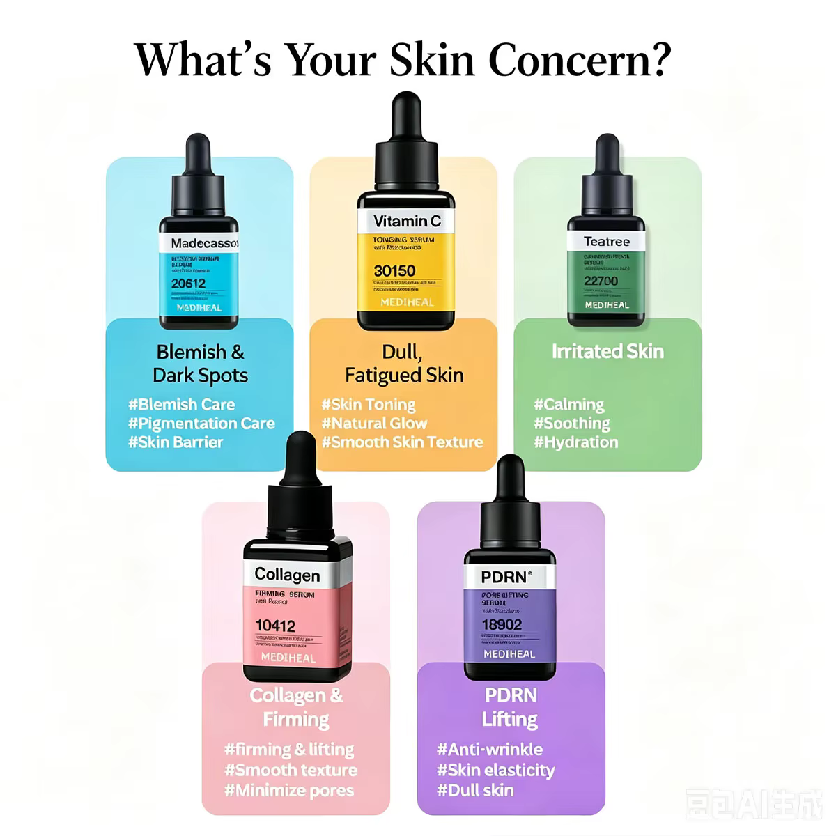 Sérum MEDIHEAL, Consistance Facilement Étirable