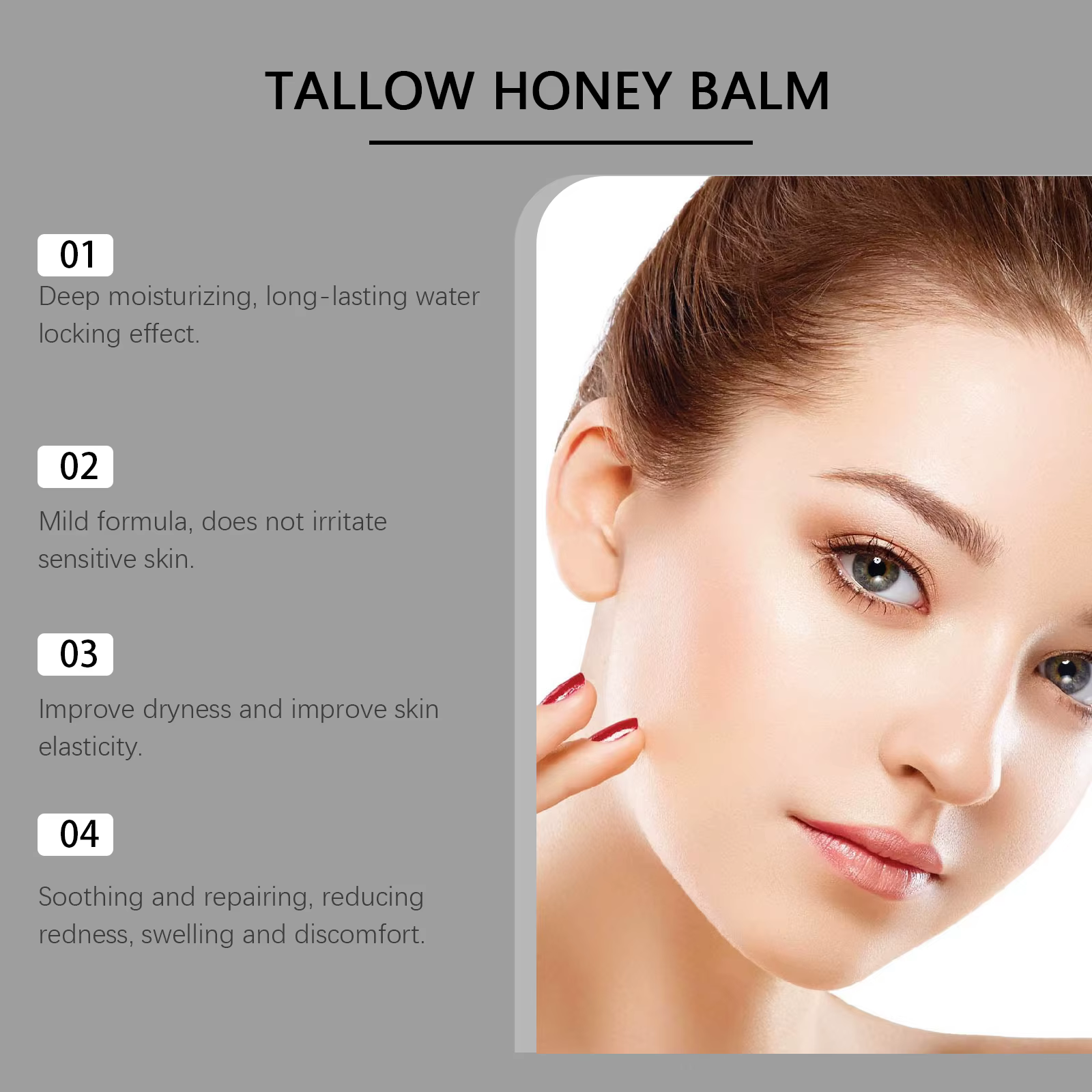 Tallow de boeuf pour la peau