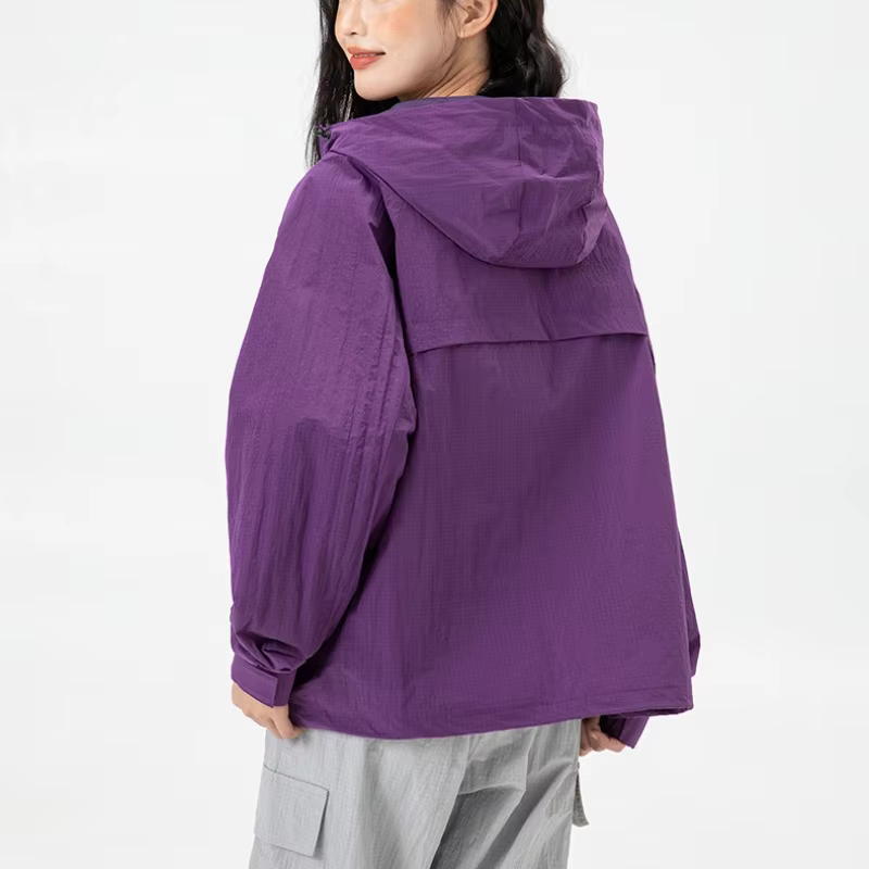 Veste d'extérieur légère : résistante à l'eau, résistante à l'abrasion et respectueuse de la peau, coupe décontractée pour la randonnée et les aventures quotidiennes unisexe