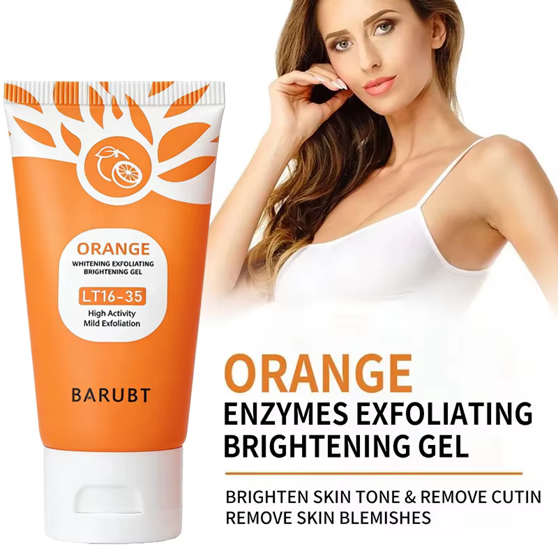 Gel exfoliant Orange pour le corps du visage