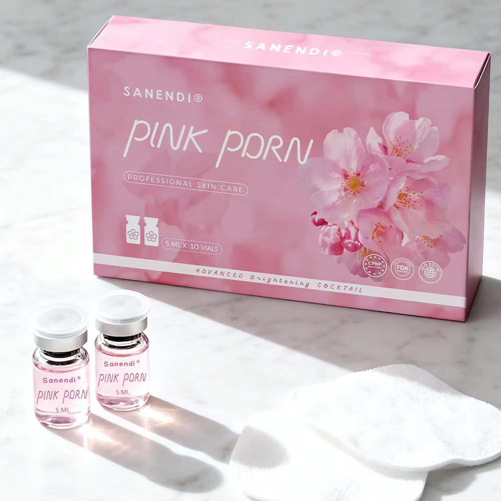 Sérum facial Sanendi Pink PDRN à l'ADN de saumon et à l'acide hyaluronique