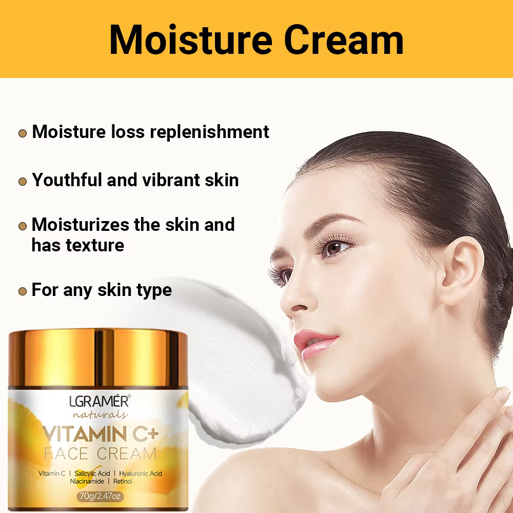 Crème pour le visage à la vitamine C
