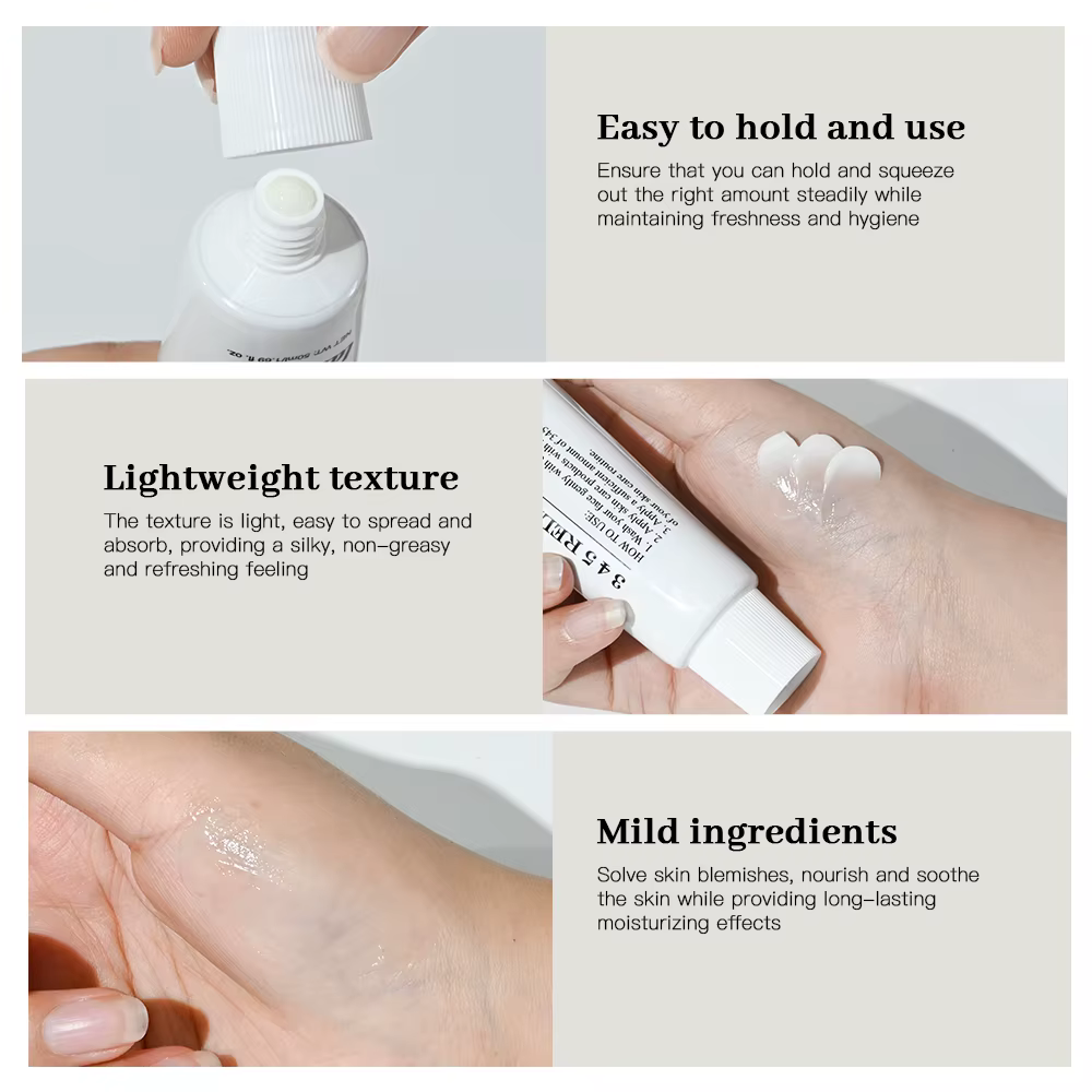 345 crème de soulagement adresse imperfections nourrir la peau et fournir hydratant et apaisant Lifting beauté