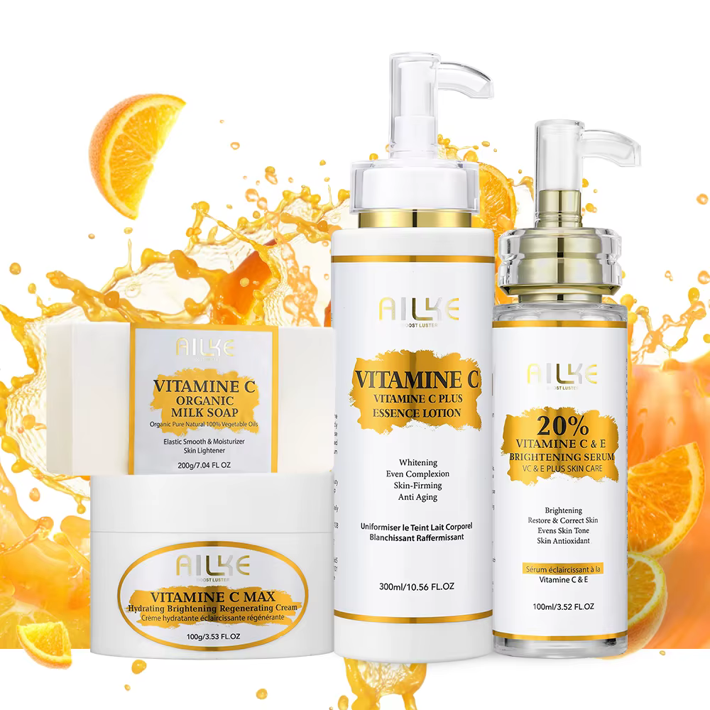 AILKE – Lotion éclaircissante pour le corps à la vitamine C