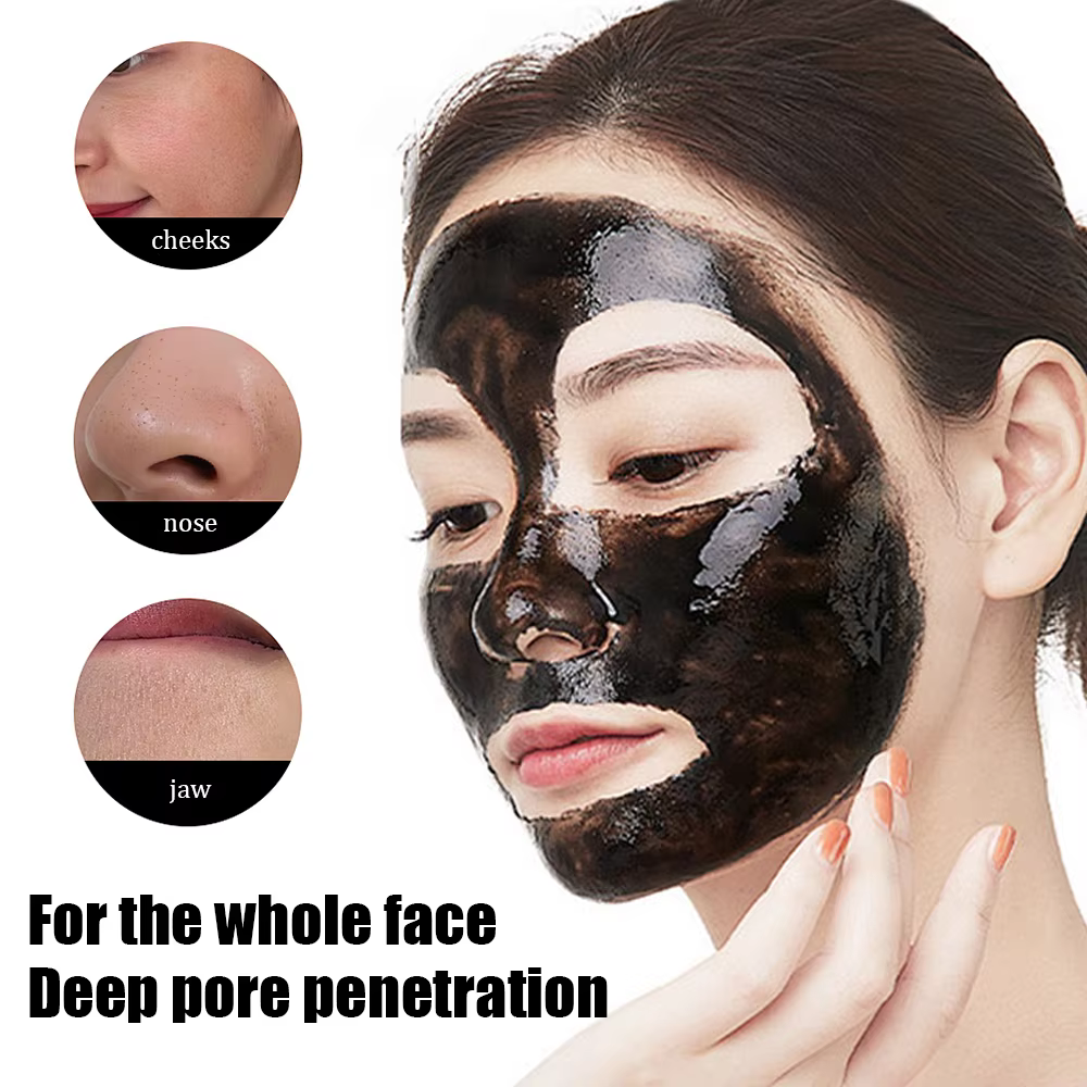 Masque Noir Charbon de Bambou - Purification Intense des Pores | Texture Douce