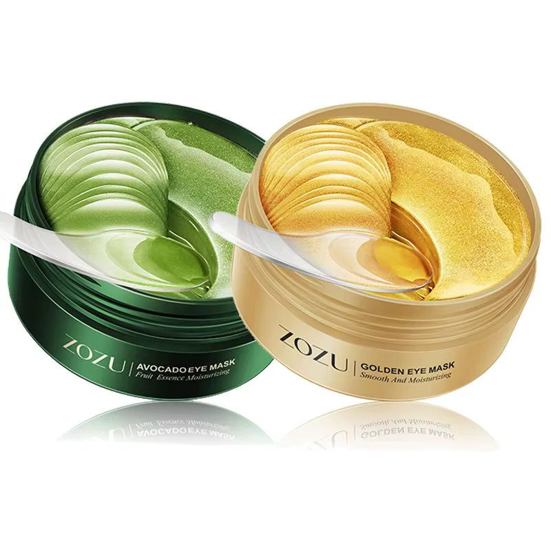 60/120 pièces masque pour les yeux avocat or hydrater raffermissant améliorer les sacs