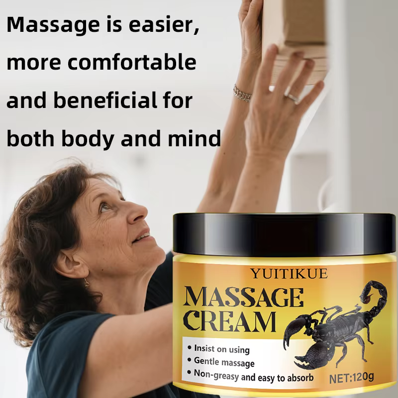 120 g de crème de massage · Utilisation consistant avec un massage doux