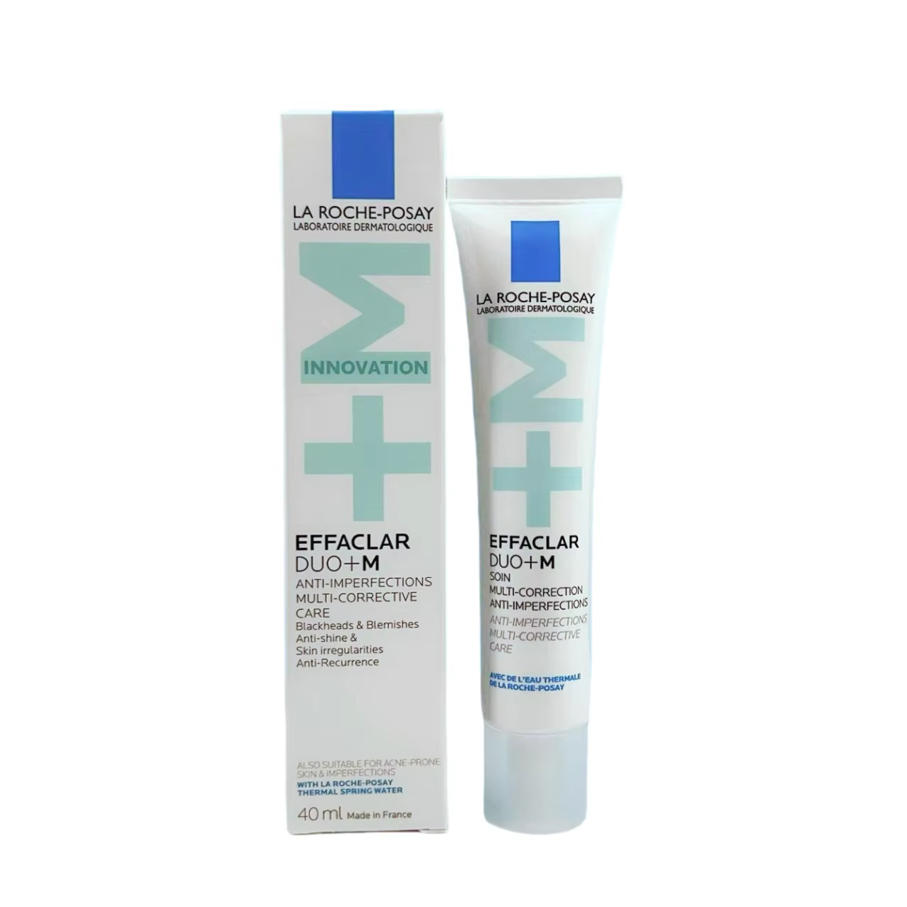 La Roche-Posay Effaclar K+ Sérum Anti-Acné Contrôle du Sébum Minimisation des Pores Exfoliation Douce Pour Peaux Grasses à Tendance Acnéique Réduit les Points Noirs