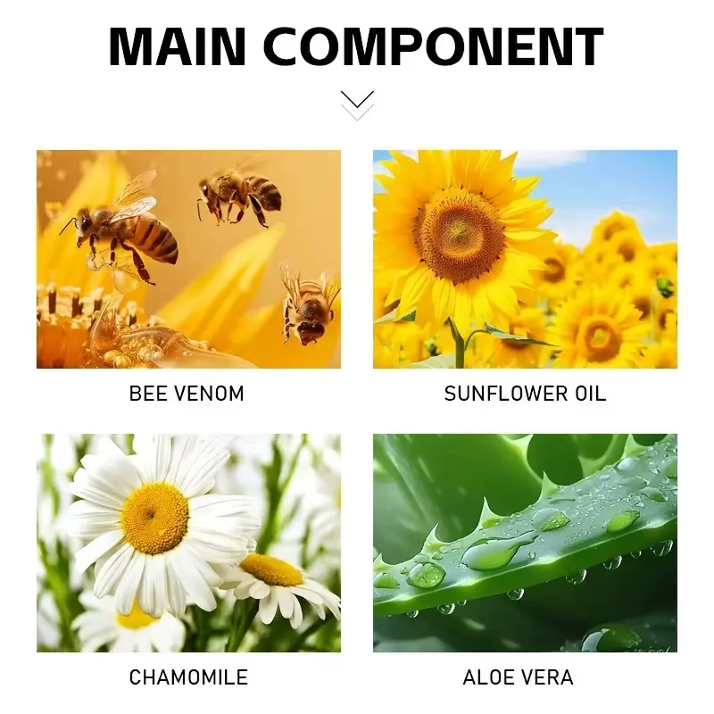 Crème de soin hydratante au venin d'abeille