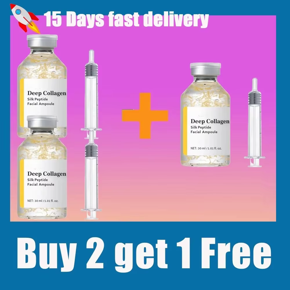 Sérum anti-âge pour le visage avec collagène et complexe de 30 peptides