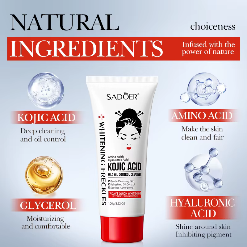Nettoyant Visage à l'Acide Kojique
