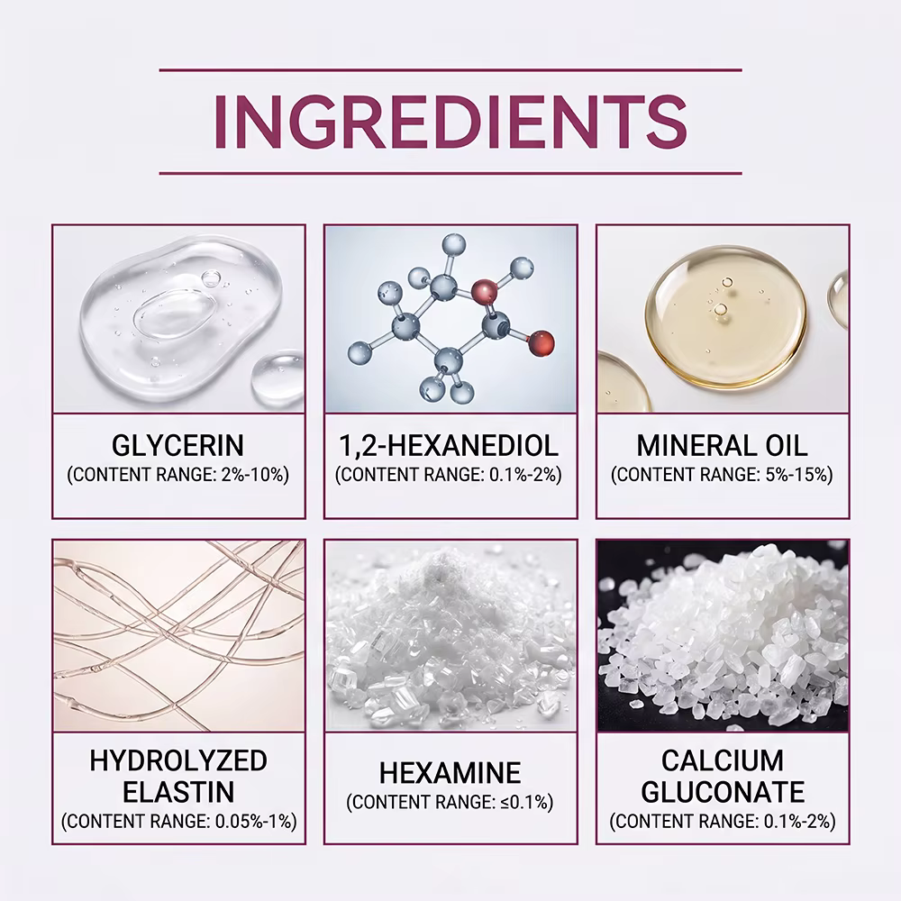 Ensemble crème et sérum au collagène et au calcium