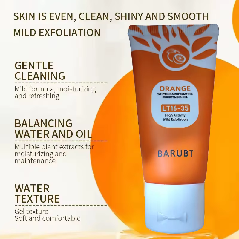 Gel exfoliant Orange pour le corps du visage