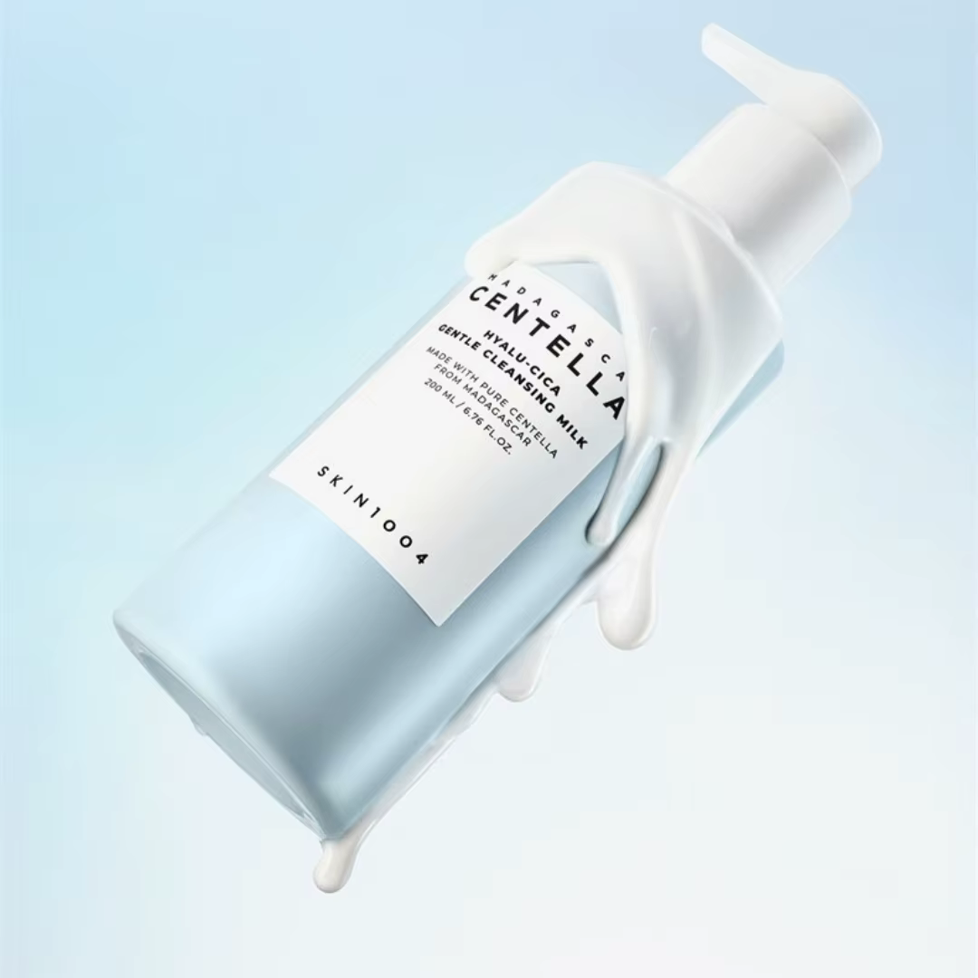 Lait Nettoyant Doux Hyalu-Cica Centella de Madagascar 200ml 2-en-1 Démaquillant