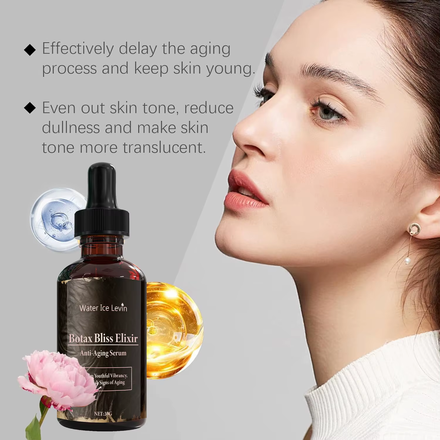 Sérum anti-âge Botax Bliss Elixir avec venin d'abeille