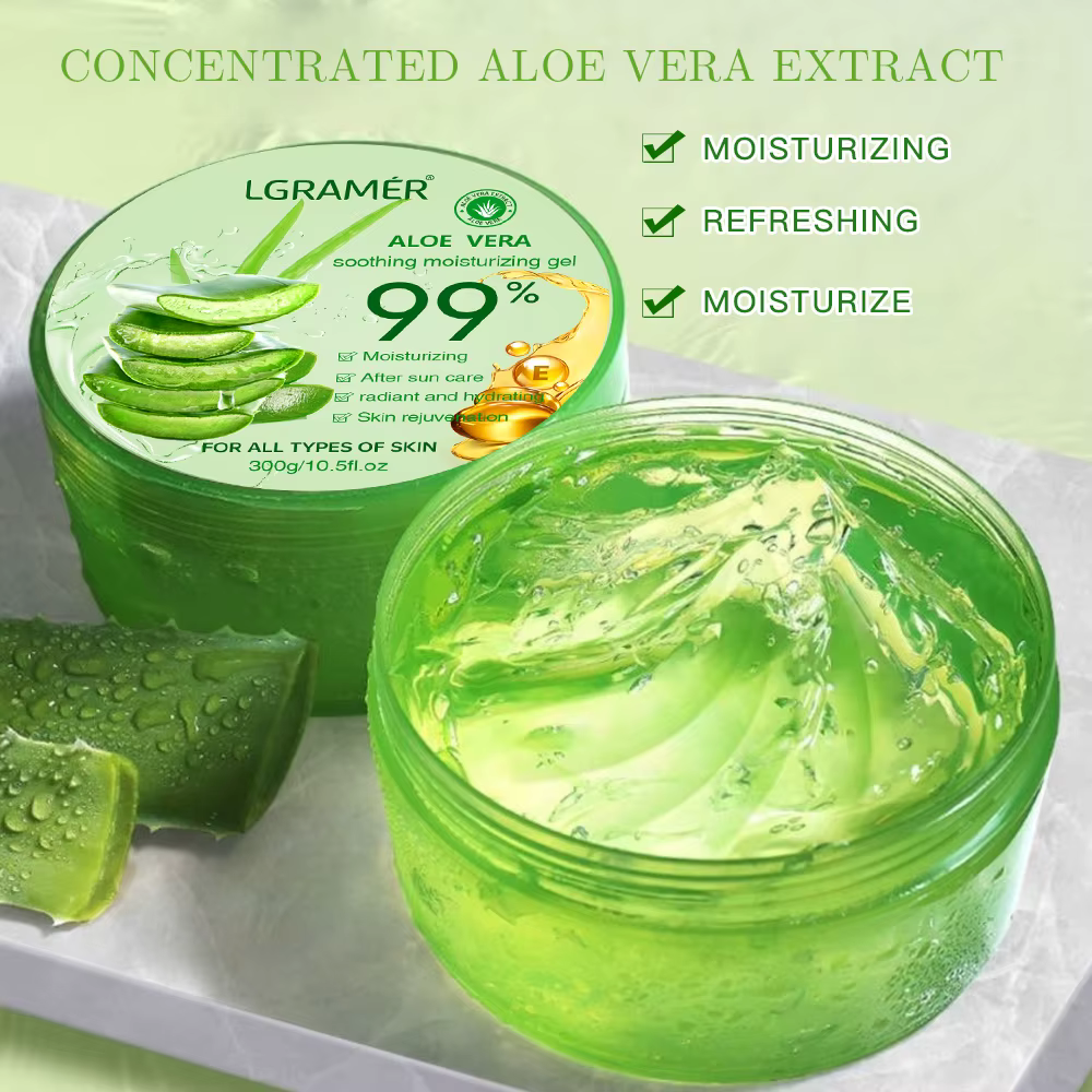 Gel hydratant à l'aloe Vera