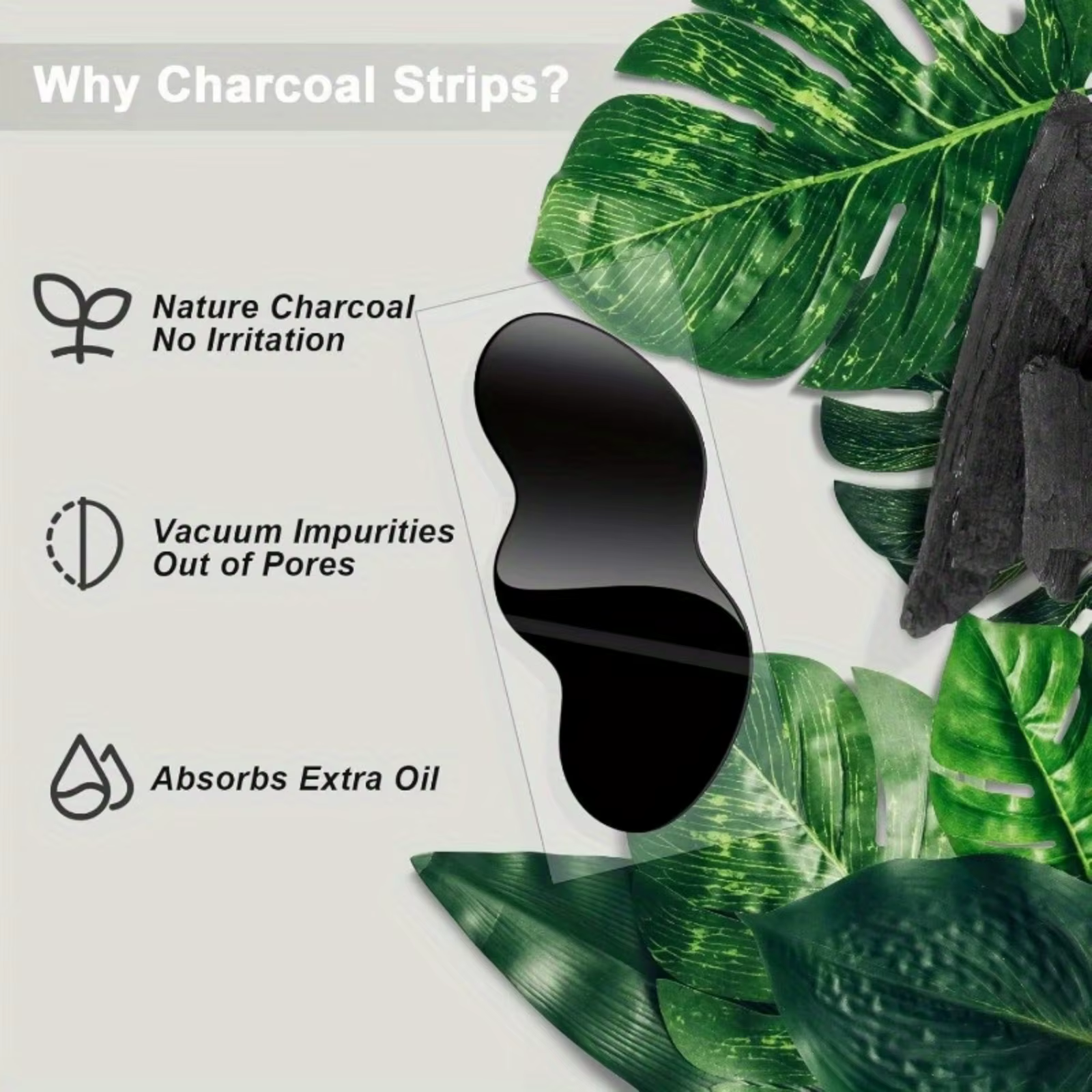 Bandes nasales hydrocolloïdes noires