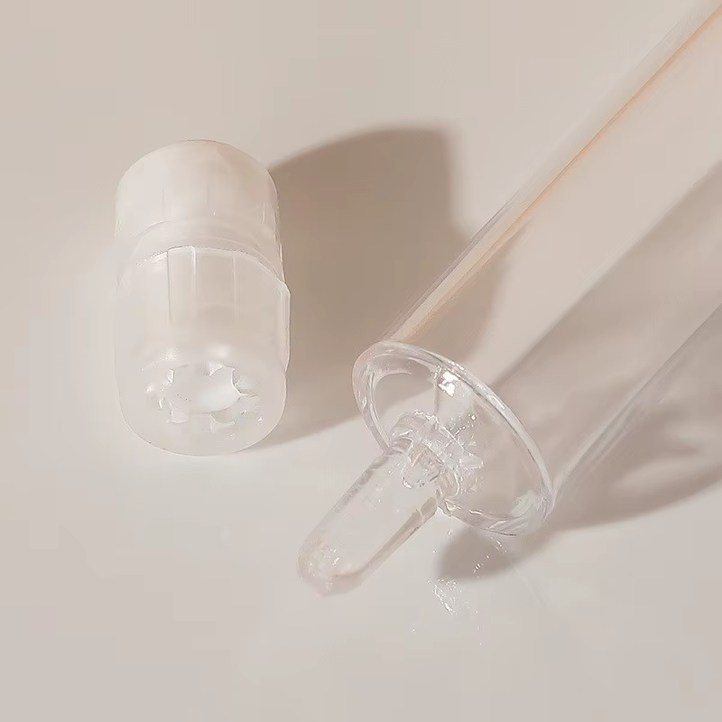 Seringue de sérum poussoir en plastique transparent, 100 pièces, 1/2/3/5/10ml, pour médecine coréenne de soins de la peau, beauté, aiguille légère à l'eau, soins de la peau