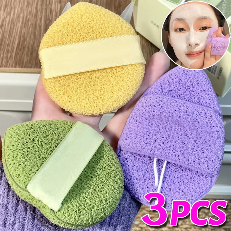 Masque de boue nettoyant bouffant exfoliant élimination des points noirs lavage du visage éponge nettoyante
