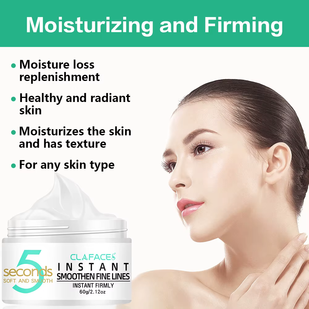 Crème pour le visage, 5 secondes
