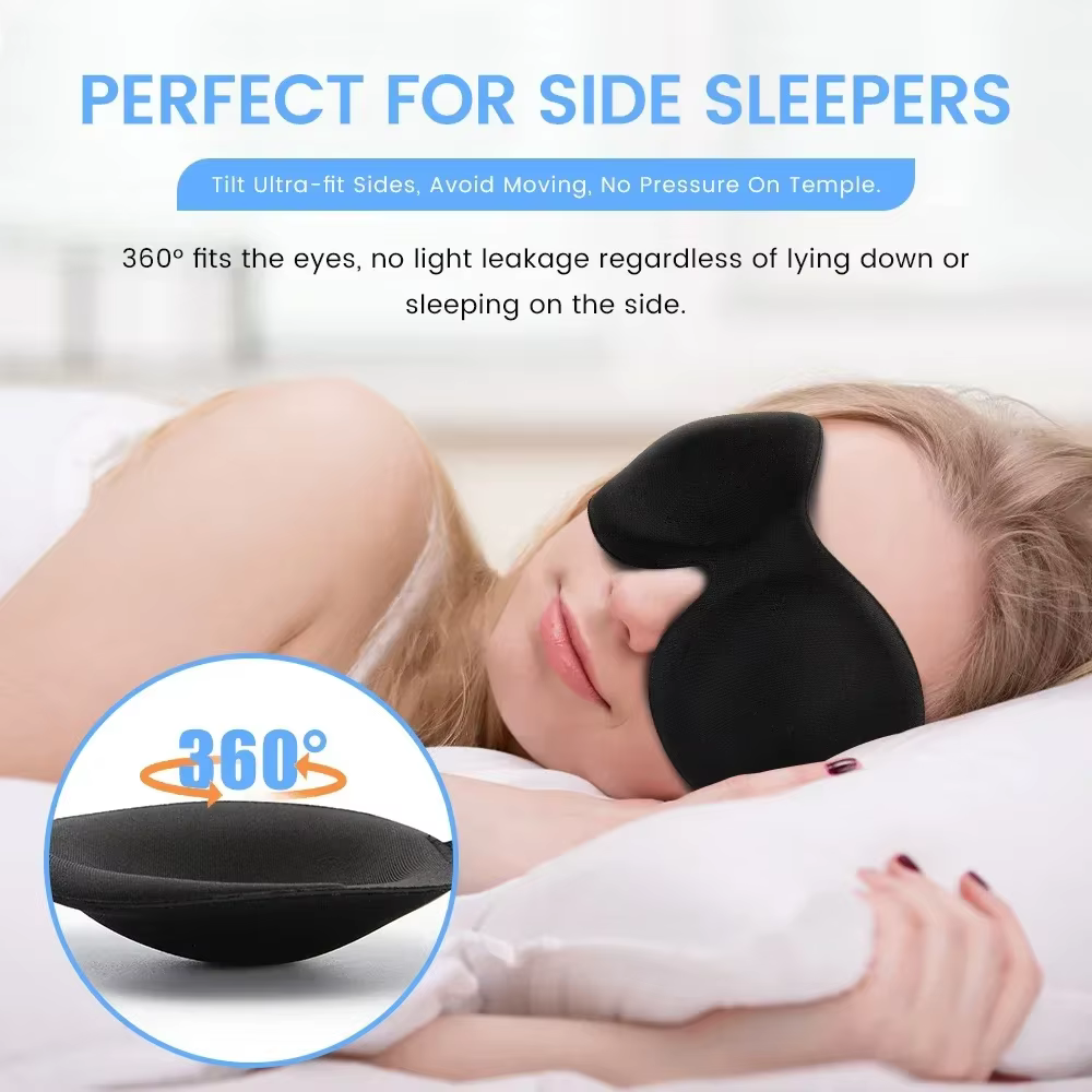 Masque pour les yeux de sommeil 3D