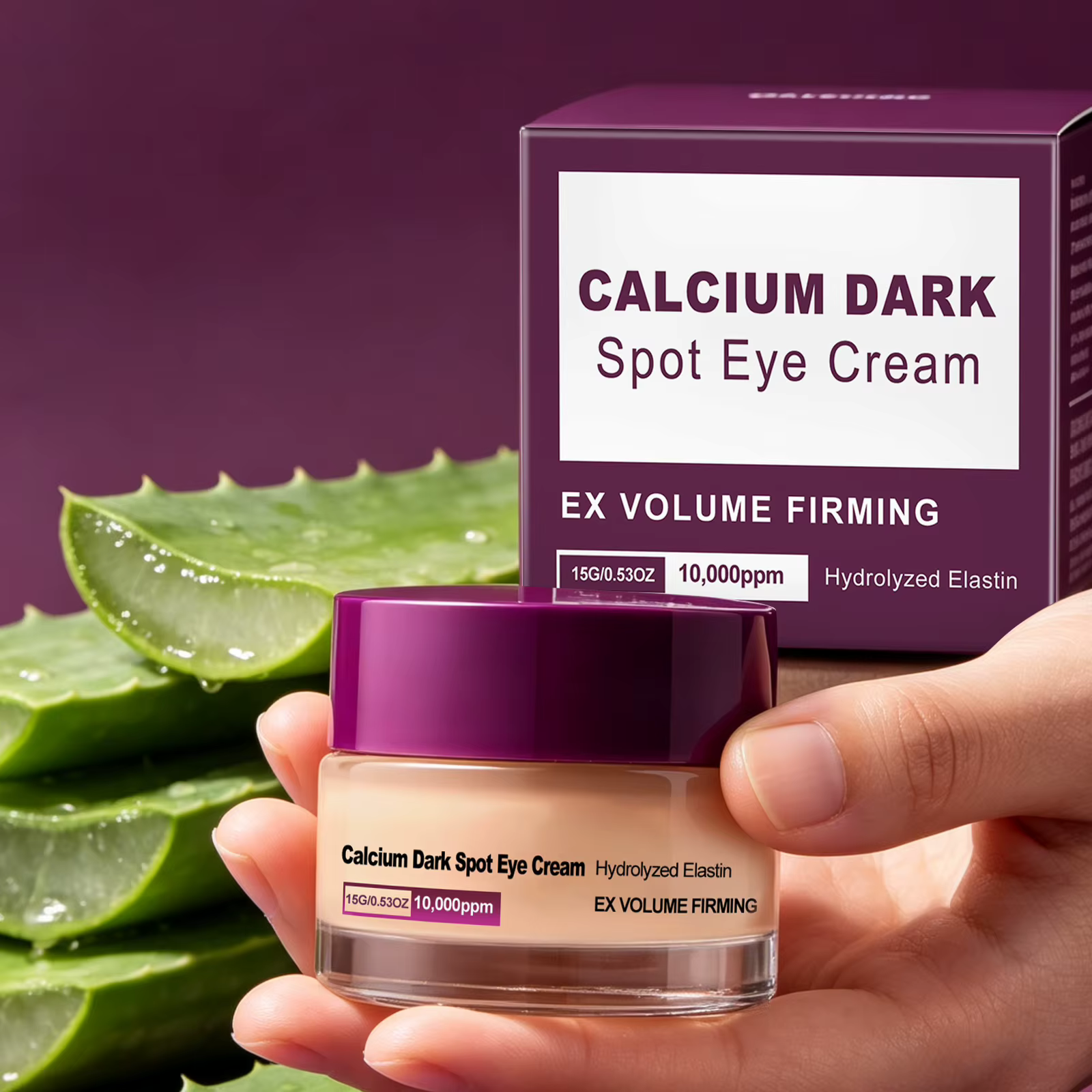 Crème Volume Calcium Lifting et Raffermissante pour les Yeux