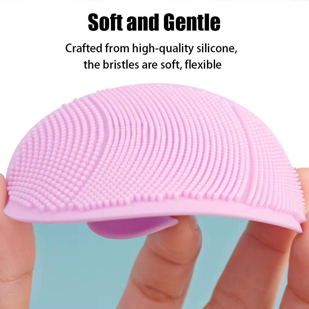 Brosses nettoyantes en silicone pour le visage