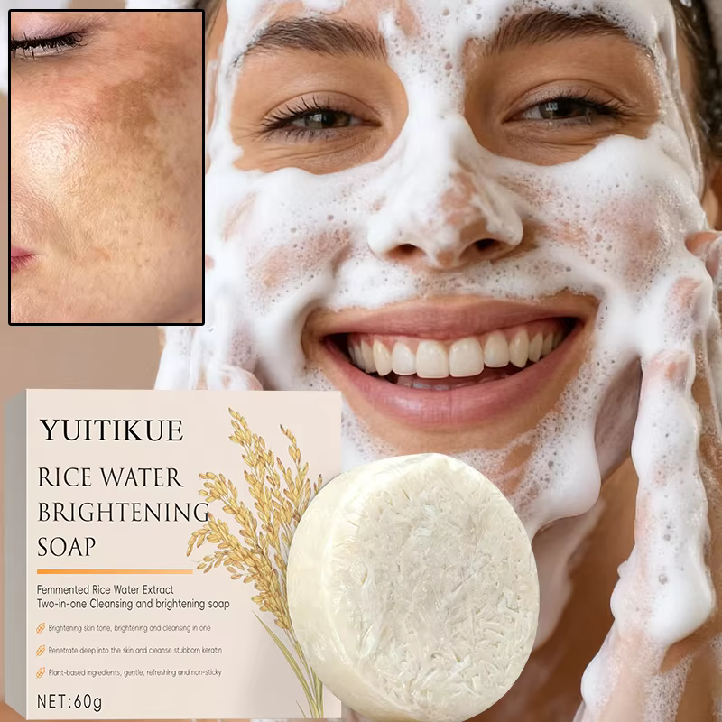 Savon éclaircissant à l'eau de riz fermentée Yuitikue
