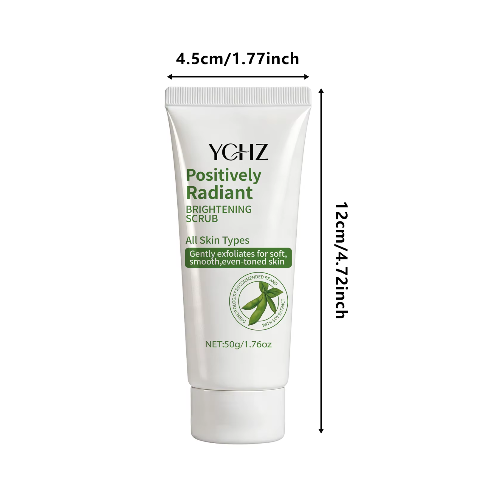 Gel nettoyant exfoliant pour une peau éclatante