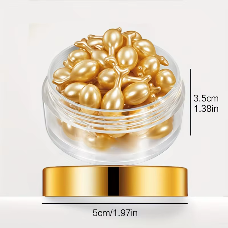 Capsules d'essence hydratante à la vitamine E