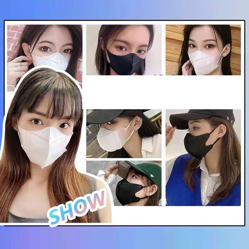 10/100 pièces masques de Protection 3D Protection efficace masques de Protection respirants à la mode masques à la mode masques jetables