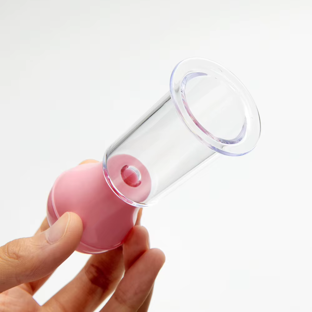 Ventouses de massage faciales en caoutchouc pour lifting du visage