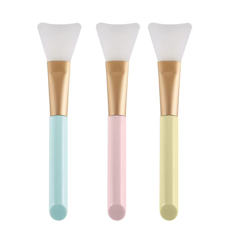 Pinceau applicateur de masque facial en silicone à tête souple