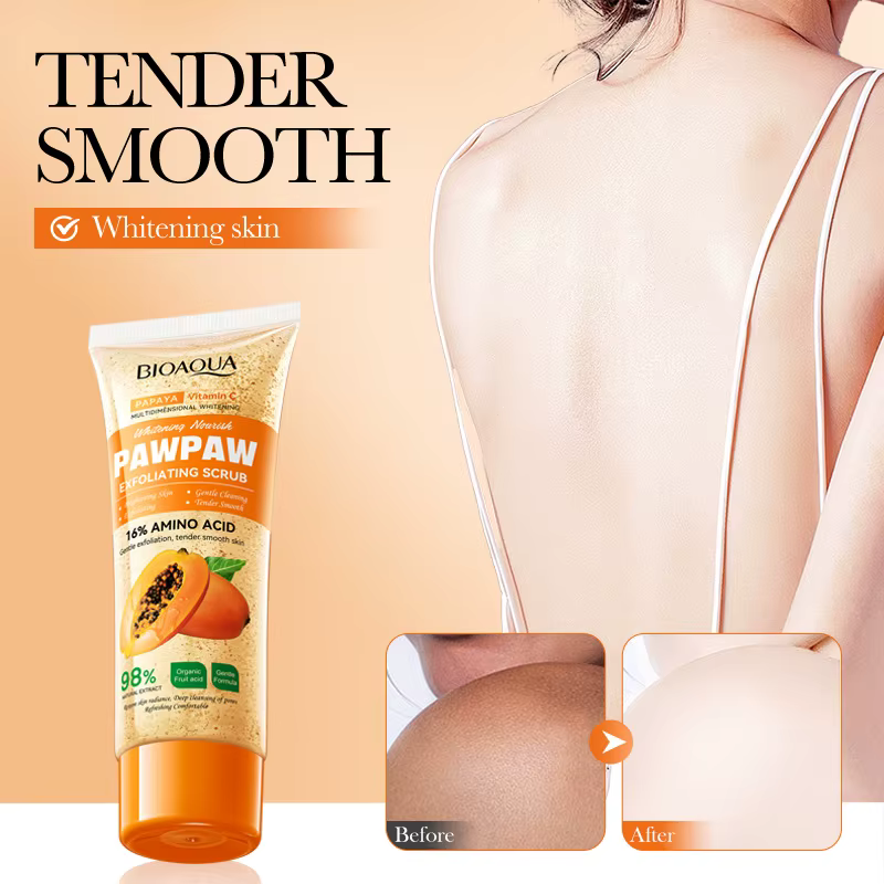 Crème exfoliante papaye vitamine C