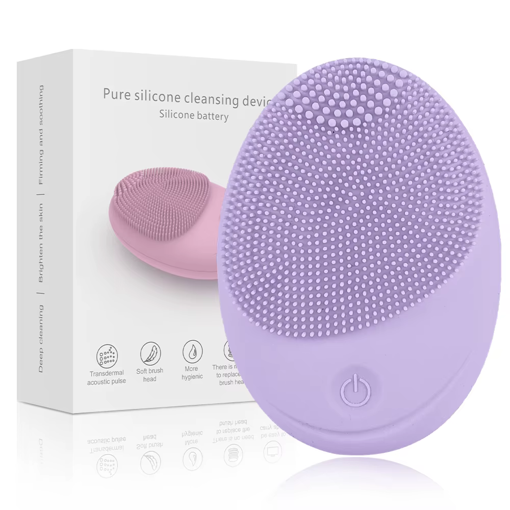 Brosse nettoyante pour le visage en silicone ultra hygiénique