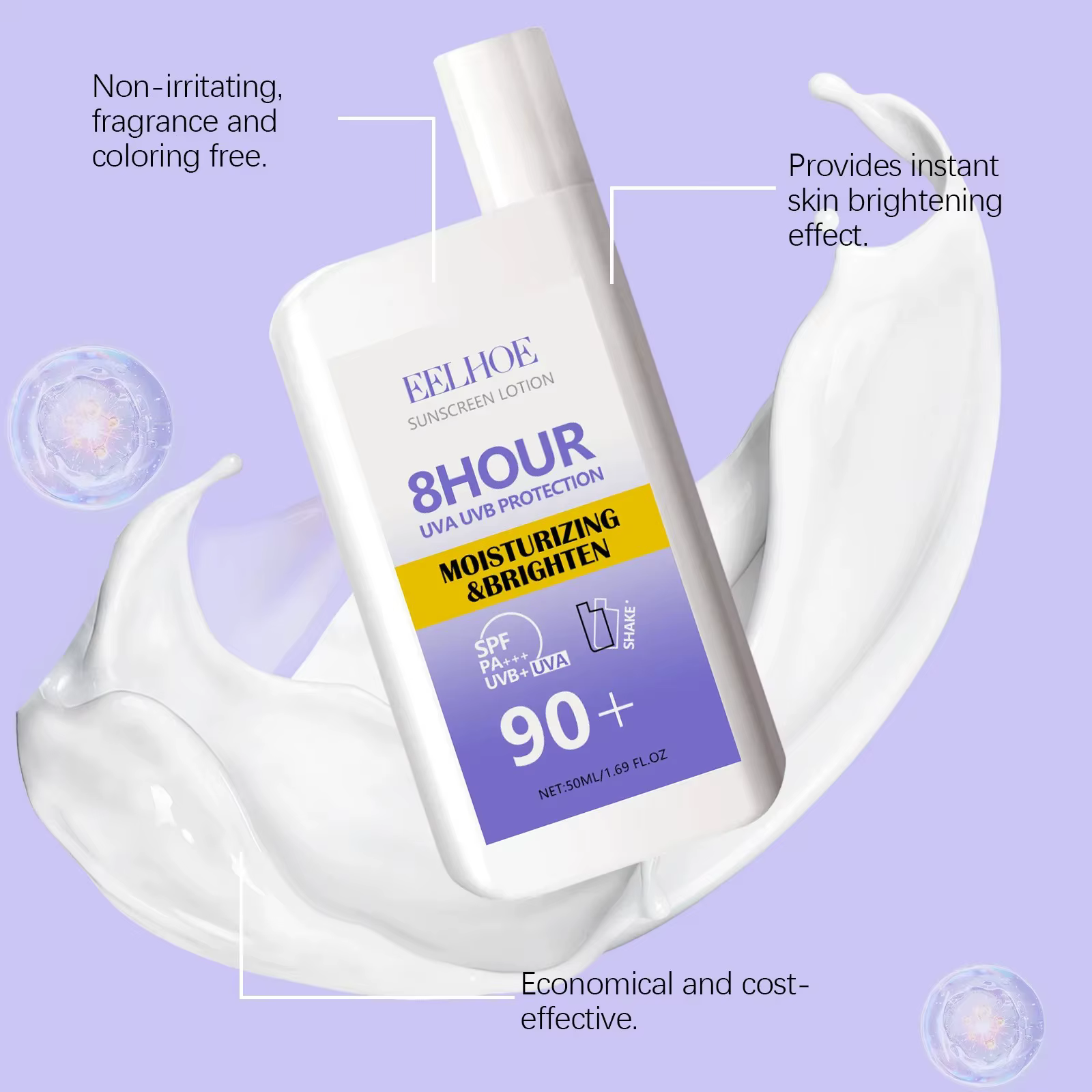 Crème solaire Spf 90 +