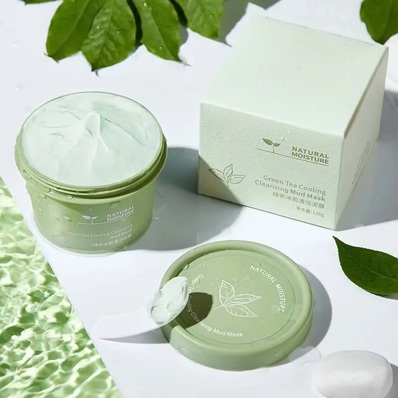Masque de boue glacée au thé vert