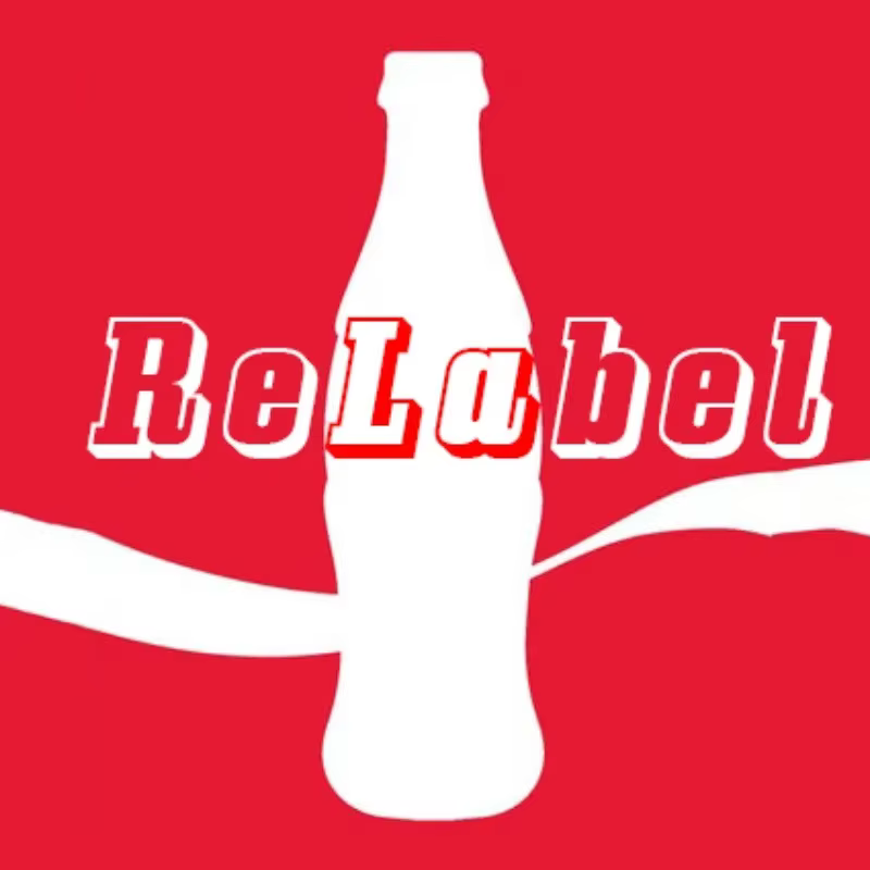 ReLabel : L'illusion magique de restauration d'étiquettes – Accessoire de magie de close-up pour scène et rue, idéal pour les magiciens, les fêtes et les jeux de magie