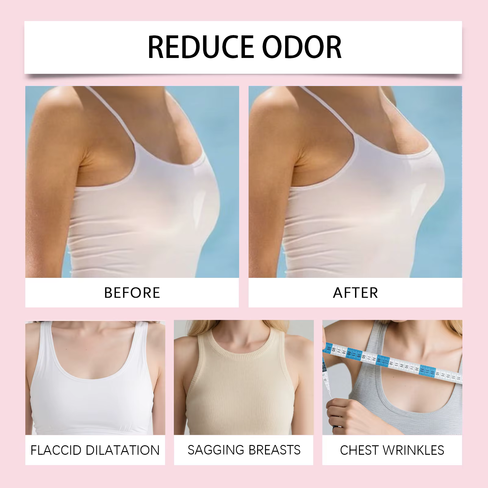 Crème de luxe pour buste et décolletage