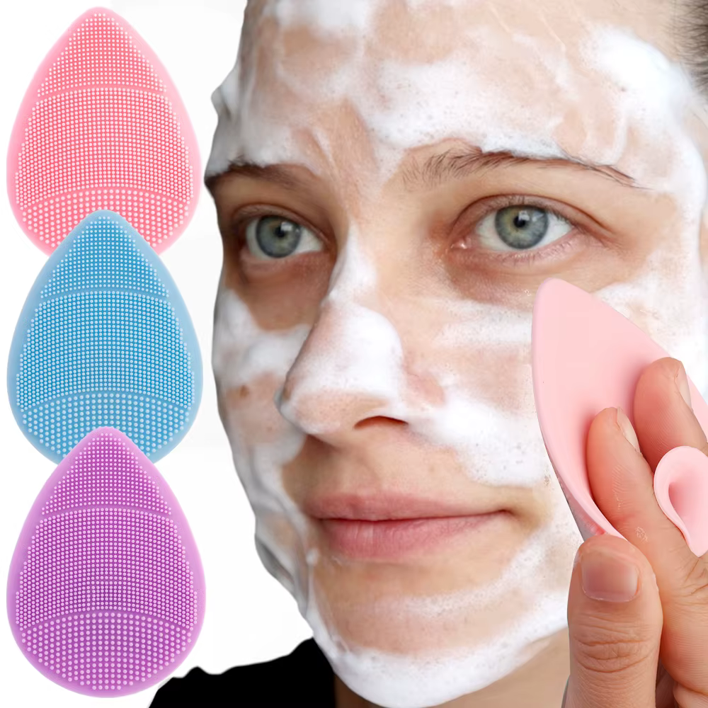 Brosses nettoyantes en silicone pour le visage