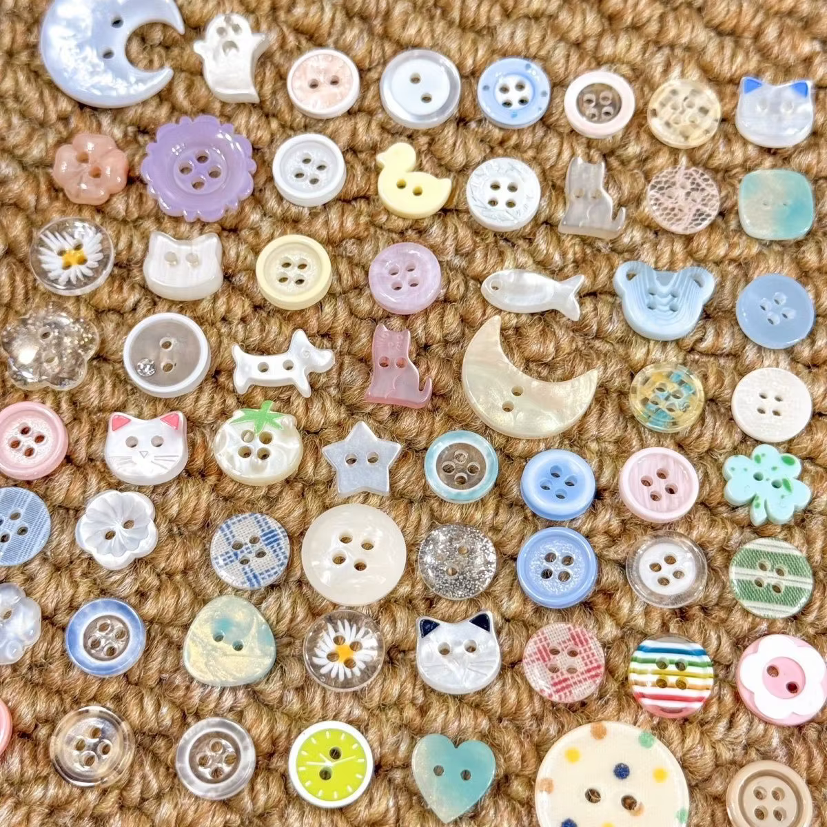 Boîte aveugle de Style crème, bouton mignon en résine faite à la main, accessoires pour vêtements, Scrapbooking, artisanat, décoration de bandeau, 15/30 pièces