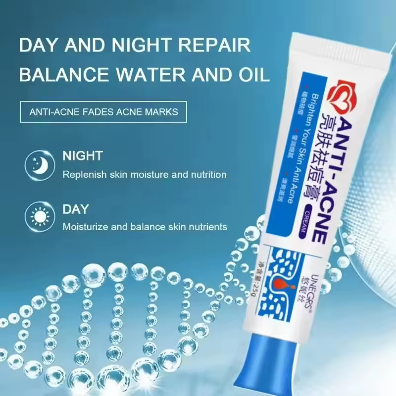 Crème Visage Anti-Acné à Base de Plantes