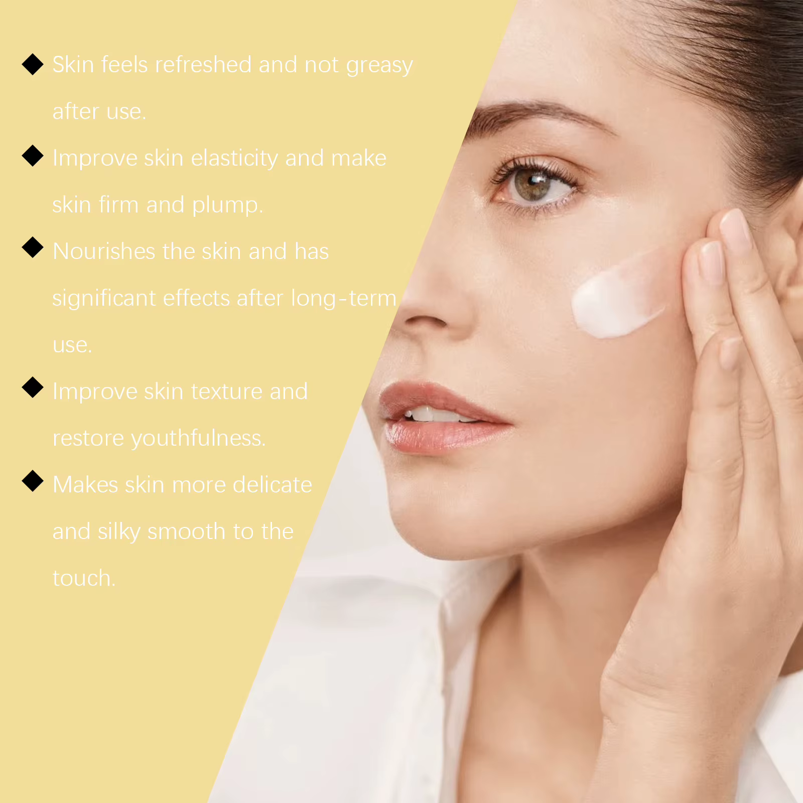 Crème pour le visage au venin d'abeille
