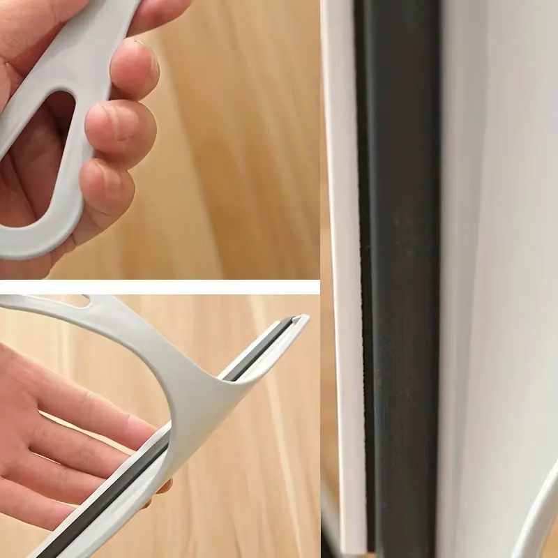 Raclette en silicone pour nettoyage de vitres, pare-brise de voiture, salle de bain et cuisine