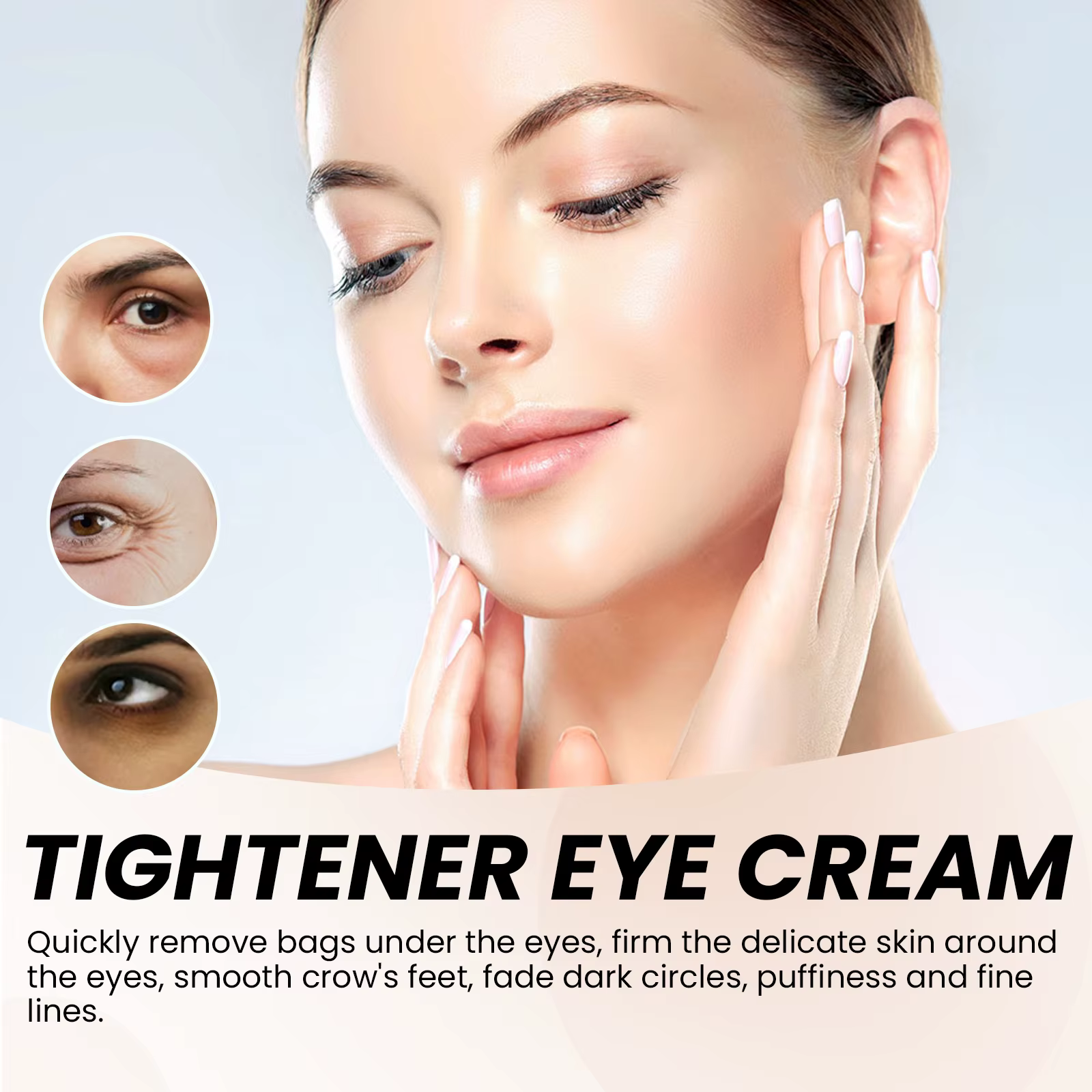 EELHOE crème raffermissante pour les yeux pour l'élimination des cernes Anti sacs sous