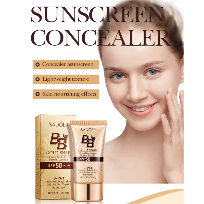 SADOER Gold Snail crème solaire BB fond de teint correcteur