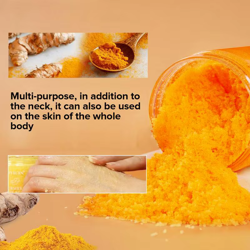 Crème éclaircissante pour le visage au curcuma