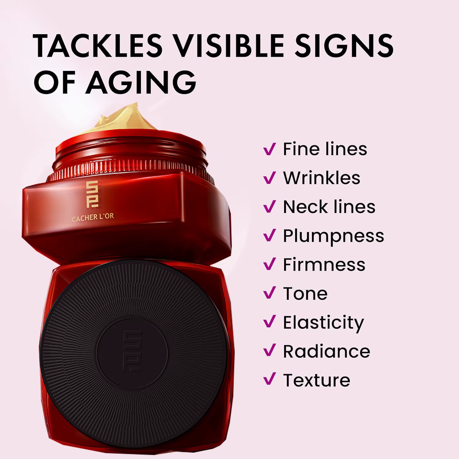 Crème Visage Anti-Âge de Luxe au Safran et Pro-Xylane